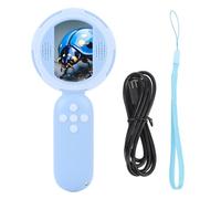 Yosoo Microscopio Digital para Niños, Pantalla IPS de 2 Pulgadas con Cámara de 1MP y Zoom de 4X, Juguete Científico Portátil para Descubrimiento, Edades 3-12