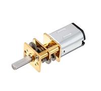 Yosoo Mini DC 6/12V Corto Onda Par de engranajes 50/200/300 RPM con motor N20 de repuesto para RC modelo de coche, robot, engranaje de metal DIY juguete 6V 300RPM