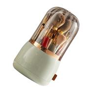 Yosoo Organizador de Brochas de Maquillaje, Contenedor Giratorio a Prueba de Polvo, Gran Capacidad para Cosméticos en Casa y Viajes (Verde Claro)