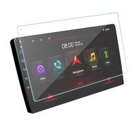 Yosoo Pantalla de Navegación Protector de Vidrio Templado contra el Resplandor Anti -huella Digital para la Pantalla de Control Central del Automóvil con Kit de Limpieza (10 pulgadas)