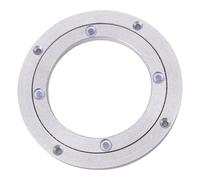 Yosoo Plato Giratorio de Aleación de Aluminio con Rodamiento Giratorio Suave para Decoración de Pasteles y Soporte para TV de 10 Pulgadas de Diámetro (6 Pulgadas * H8.5MM)