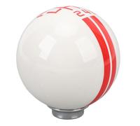 Yosoo Pomo de Palanca de Cambios de Carreras de Coches de 6 Velocidades, Pomo de Palanca de Cambios de Bola Redonda de Metal para Vehículos Manuales, Diseño Ergonómico para Estilo Shelby GT500,