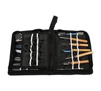 Yosoo Portable Culinaria Talla Herramienta Set Fruta Vegetal Fruta guarnición de Alimentos Peeling Talla Kit de Herramientas con Bolsa, 46pcs