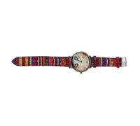 Yosoo Reloj, Reloj de Niña de Estilo Bohemio Multicolor de Cuero PU de Latón para Cumpleaños y Ocasiones Especiales (Blue)