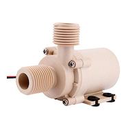 Yosoo Solar Bomba De Circulación De Agua Caliente Cc 12V Bomba De Agua Sin Cepillo Del Motor 3M 5M De Bajo Ruido (Dc 12V)