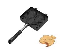 Taiyaki en forma de pez de pastel de la máquina, No-Stick Bakeware Waffle Maker Pan molde de aleación de aluminio