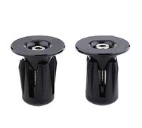 Yosoo Tapones de Extremo de Barra de Bicicleta, 2 Piezas de Tapas de Extremo de Manillar de Aleación de Aluminio para Bicicleta de Carretera BMX, Puños Ligeros y Duraderos con Inserto de Plástico
