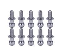 Yosoo Varilla de Enlace de Tornillo de Cabeza Esférica RC Varilla de Enlace de Bola de Coche RC, Diseño Liviano, Aleación de Aluminio de Primera Calidad, Absorción de Impactos Mejorada, para los