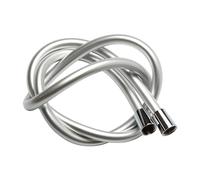 YOSSEE Manguera de Ducha Flexible de Plástico 1.5M con Doble Protección Antitorsión, Resistente a las Torceduras con Hilos de Poliéster Reforzados, Conexión Universal G ½