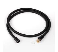 YOSSEE Manguera de Ducha Flexible de Plástico 1.5M con Doble Protección Antitorsión, Resistente a las Torceduras con Hilos de Poliéster Reforzados, Conexión Universal G ½