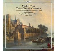 Yost : Trois concertos pour clarinette. Vogel : Symphonie en ré. Heilig, Stilec.