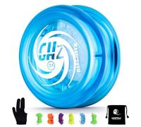 YOSTAR JoJo Yoyo profesional D1 para niños y principiantes, Yoyo reactivo con 2 A Looping Yo-yo plástico con 6 cuerdas, guante, bolsa