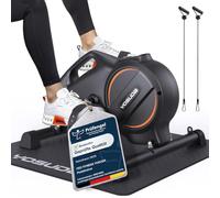 YOSUDA Mini Bicicleta Estática, Pedaleador con 2 Bandas de Resistencia, Pedaleador para Ancianos, Pedales Estáticos Personas Mayores con Tapete Antideslizante