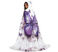 YOSUWOAI Capa de Halloween con capucha, poncho medieval, largo, medieval, con capucha, para cosplay, fiestas de disfraces y más renacentistas, capa con capucha, capa vintage de mago
