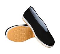 YOSUWOAI Tradicional chino antiguo zapatos de Beijing Chino Kung Fu Tai Chi Artes Marciales Zapatos de lona Qigong Slip On Zapatillas deportivas ligeras Zapatos de caminar Zapatos al aire libre