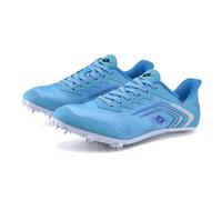 YOSUWOAI Zapatillas deportivas unisex con pistas para correr, atletismo, competición, entrenamiento, estudiantes, adultos, O azul., 39 EU