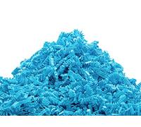 YOTEI SPIRIT® 1kg Papel Turquesa Triturado para Relleno - Virutas de Papel para Regalos, Cestas, Cajas y Paquetes - Material de Embalaje de Protección y Decoración (Turquesa, 1kg)