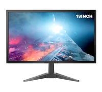 YOTETION Monitor HD de 19 pulgadas (1440 x 900), frecuencia de actualización de 60 Hz, HDMI x1, VGA x1, pequeño monitor delgado para portátiles, computadoras y escritorios, visualización LED, conexión