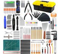 YOTINO Kit de herramientas para impresora 3D de 275 piezas - Kit completo para limpieza, desbarbado y acabado de impresiones 3D, con limpiador de boquillas, alicates, llaves y más