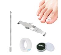 Yotlein Corrector de Uñas Encarnadas, Soporte Curvo Para Hombres Y Mujeres Uñas, Enderezador de Uñas de los pies, para Aliviar el Dolor, Para Uñas Encarnadas Y Tratamien