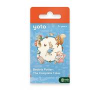 YOTO: Beatrix Potter - The Complete Tales en inglés. Cuentos Infantiles Audio sin Pantallas con Historias clásicas para Jugar, Dormir o Viajar. 5 Tarjetas compatibles con Player y Mini. Edad 3+.