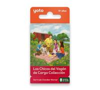 Yoto Colección Los Chicos del Vagón de Carga - 4 Tarjetas Audio en español. Cuentos para niños sin Pantallas, Ideales para Jugar, Dormir o Viajar. Compatible con Reproductor Yoto Player. Edad 7+.