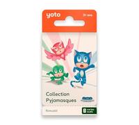 Yoto - Colección Pijamasques, colección de libros de audio para niños en francés para escuchar en narradora y caja de historias para niño Player y Mini, primeras historias de 3 a 5 años