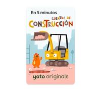 YOTO En 5 Minutos: Cuentos de construcción (Castilian) - Tarjeta audiolibro en español. Cuentos para niños sin Pantallas, Ideales para Jugar, Dormir o Viajar. Compatible Player. Edad 4+.