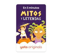 Yoto En 5 Minutos: Mitos y Leyendas (Castilian) - Tarjeta Audio en español. Cuentos para niños sin Pantallas, Ideales para Jugar, Dormir o Viajar. Compatible con Reproductor Yoto Player. Edad 4+.