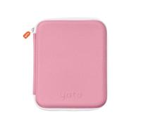 YOTO Estuche para Tarjetas Rosa: Carpeta de Viaje Suave con Capacidad para hasta 64 Tarjetas de Audio