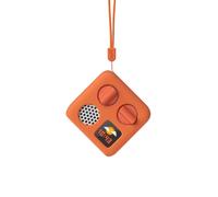Yoto Mini Adventure Jacket en Naranja con cordón de muñeca a Juego - Accesorio para niños Yoto Mini Audio Player, Funda de Silicona Antideslizante
