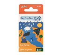 Yoto - Pack Les Explorobots: La Terre - 8 tarjetas de audio para niños en francés para escuchar en contadora de noche y caja de historias Player y Mini, primeros documentales de 6 a 10 años