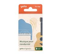 Yoto Pack Música para dormir - 4 tarjetas de audio para niños en francés para escuchar en narradora nocturna y caja de historias Player y Mini, cunas desde el nacimiento