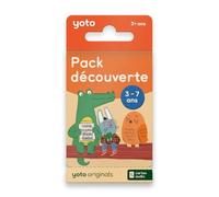 Yoto - Paquete de Descubrimiento 3 - 7 años, colección de audiolibros para niños en francés para Escuchar en narradores y Cajas de Cuentos para niños Player y Mini, primeras Historias de 3 a 7 años.