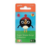 Yoto: Super Simple Songs Collection en inglés - 4 Tarjetas con mis primeras Canciones en inglés sin Pantallas. Música Divertida para Jugar, Cantar y Viajar. Compatible con Player y Mini Todo-en-Uno.