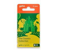Yoto: The Classics Collection - 5 Tarjetas con Cuentos clásicos Infantiles en inglés sin Pantallas. Historias Divertidas para Jugar, Dormir o Viajar. Compatible con Player y Mini Todo-en-Uno. Edad 8+