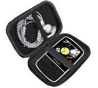 YOTON Reproductor MP3 Player 1,4 Pulgadas,Soporte con mosquetón de Metal,para Organizar Grabadora de Voz, para Bluetooth MP3 / MP4 Player/Auriculares/iPod Touch (Negro)