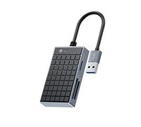 Yottamaster 4 en 1 Lector de Tarjetas, USB3.0 SD/TF/CF/MS Card Reader Adapter Kompatibel mit Windows/Linux/Mac OS/Vista