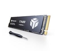 Yottamaster T7400 SSD 1TB M.2 PCIe Gen4x4 NVMe M.2 2280, Fino a 7450MB/s di velocità di lettura/scrittura, 3D TLC NAND, SSD da gioco Interno compatibile con PS5, PC e Laptop.