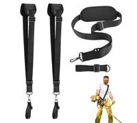 yotutun 2 Piezas Correas de Hombro para Desbrozadora, Correa de Arnés de Podadora Ajustables Nailon Universal para Recortadora de Césped Cortador de Bordes Desbrozadora y Recortadora