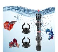 yotutun Calentador de Acuario, Calentador de Acuario Sumergible con 2 ventosas Calefacción Pecera para acuario Con Termostato ajustable para tanques de peces y acuarios