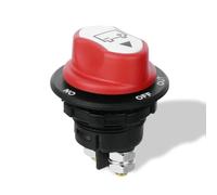 yotutun Desconectador de Bateria Coche 12V 100A, Interruptor de Desconexión de Bateria Maestro de Batería ON-Off Extraíble para Coches, Camiones, vehículos Todoterreno, Barcos Marinos