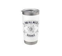 You all Need Science E-Escuela Ciencia Maestro Vaso térmico de acero inoxidable de doble pared