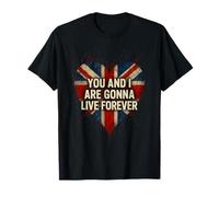You And I Love Are Gonna Live Meme Forever Retro Primer Nombre Camiseta