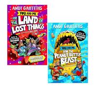 You and Me Series 2 Books Collection Set by Andy Griffiths (You and Me and the Land of Lost Things & You and Me and the Peanut-Butter Beast)