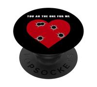 You AR The One for Me - Funny Sarcastic Gun & Rifle Humor PopSockets PopGrip Adhesivo