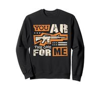 You AR The Real One for me Funny AR Pun Gun Lover Meme Regalos Sudadera