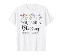 You Are a Blessing God Quote Blessed Christian Bible Verse Camiseta