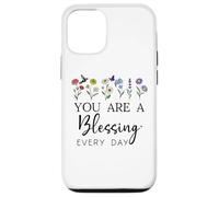 You Are a Blessing God Quote Blessed Christian Bible Verse Carcasa para iPhone 12/12 Pro
