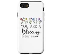 You Are a Blessing God Quote Blessed Christian Bible Verse Carcasa para iPhone SE (2020) / 7/8
